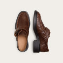 Dorian Flats, caramel croco
